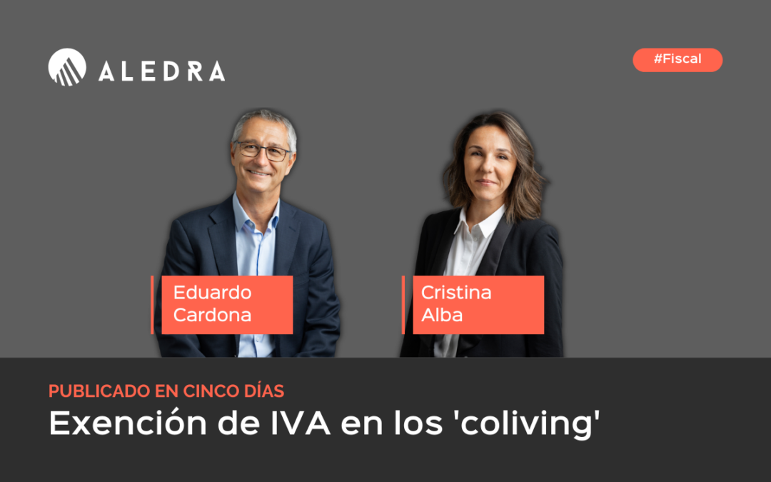 De lavandería a recepción: la delgada línea que marca la exención de IVA en los ‘colivings’